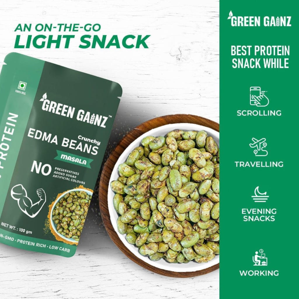 Assorted Flavours, Pack of 3 - Protein-Rich Edamame Beans