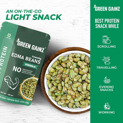 Assorted Flavours, Pack of 3 - Protein-Rich Edamame Beans